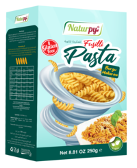 | Naturpy Fusilli Pasta |
Gluten Free 250 g