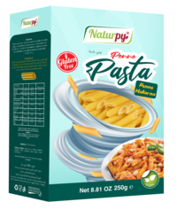 | Naturpy Penne Pasta |
Gluten Free 250 g